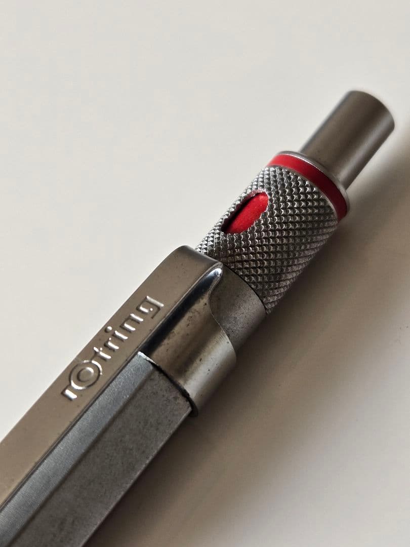 【廃盤・レア】rOtring 600 ボールペン 色表示窓付ノック式