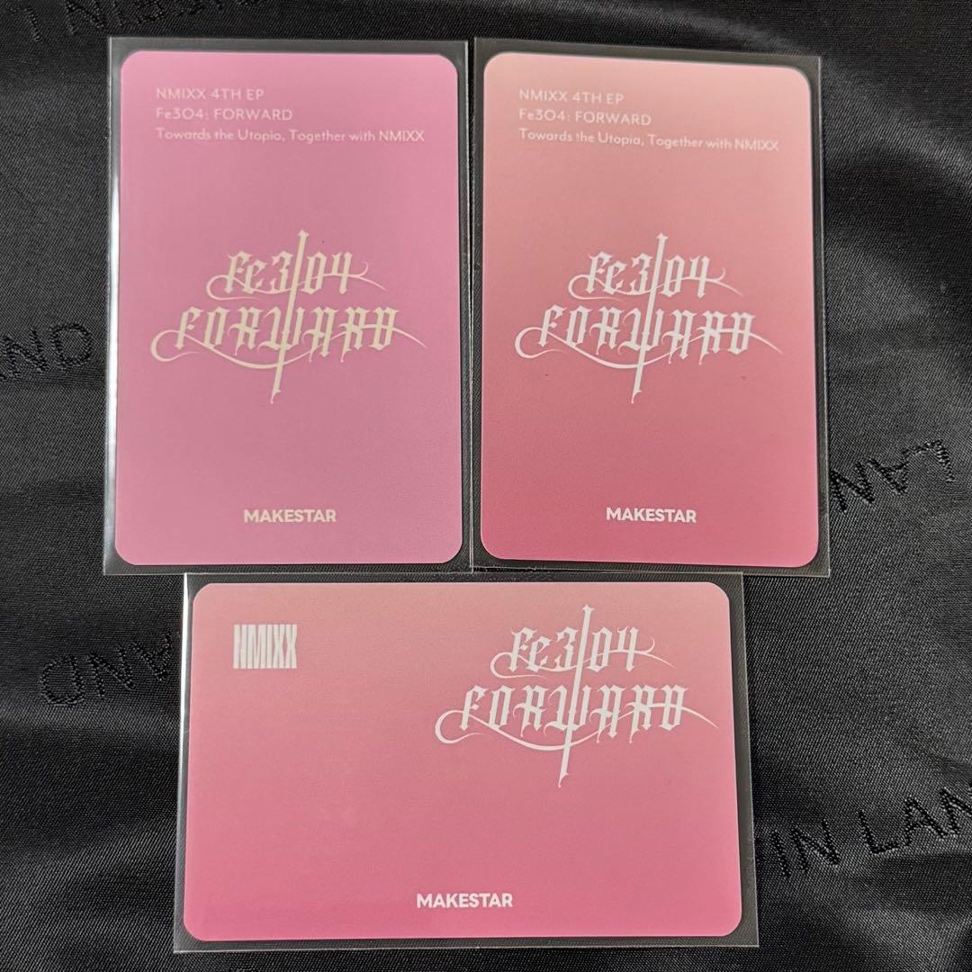 NMIXX ベイ FORWARD makestar プリンセス トレカ 3枚