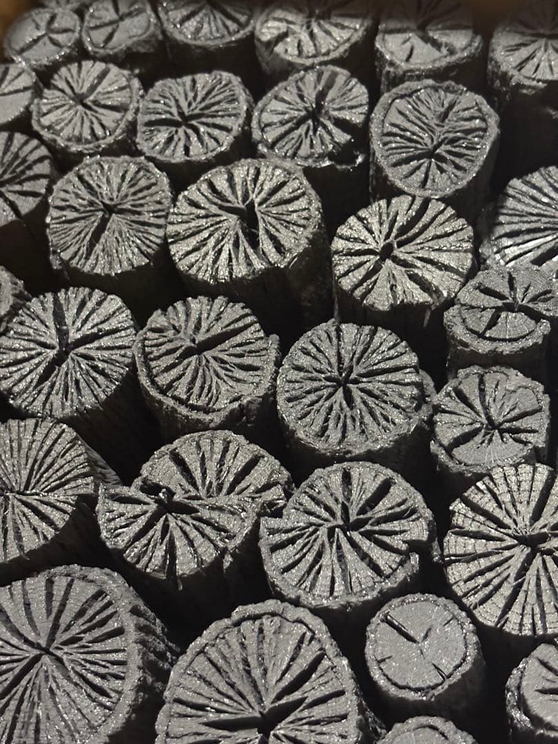 【稽古用】炉用組炭6点前