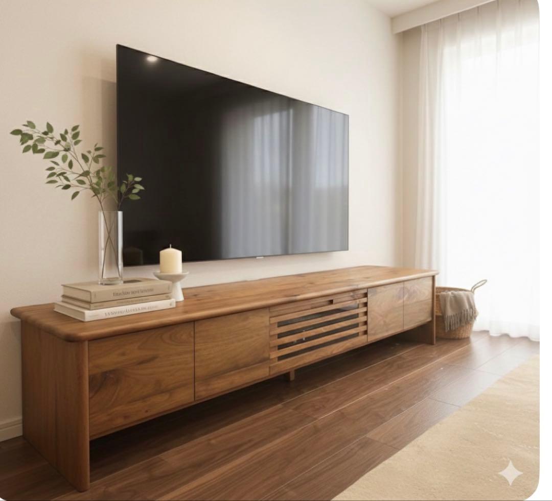 【引き取り限定】【2月限定値引き交渉可】200cm テレビ台　テレビボード