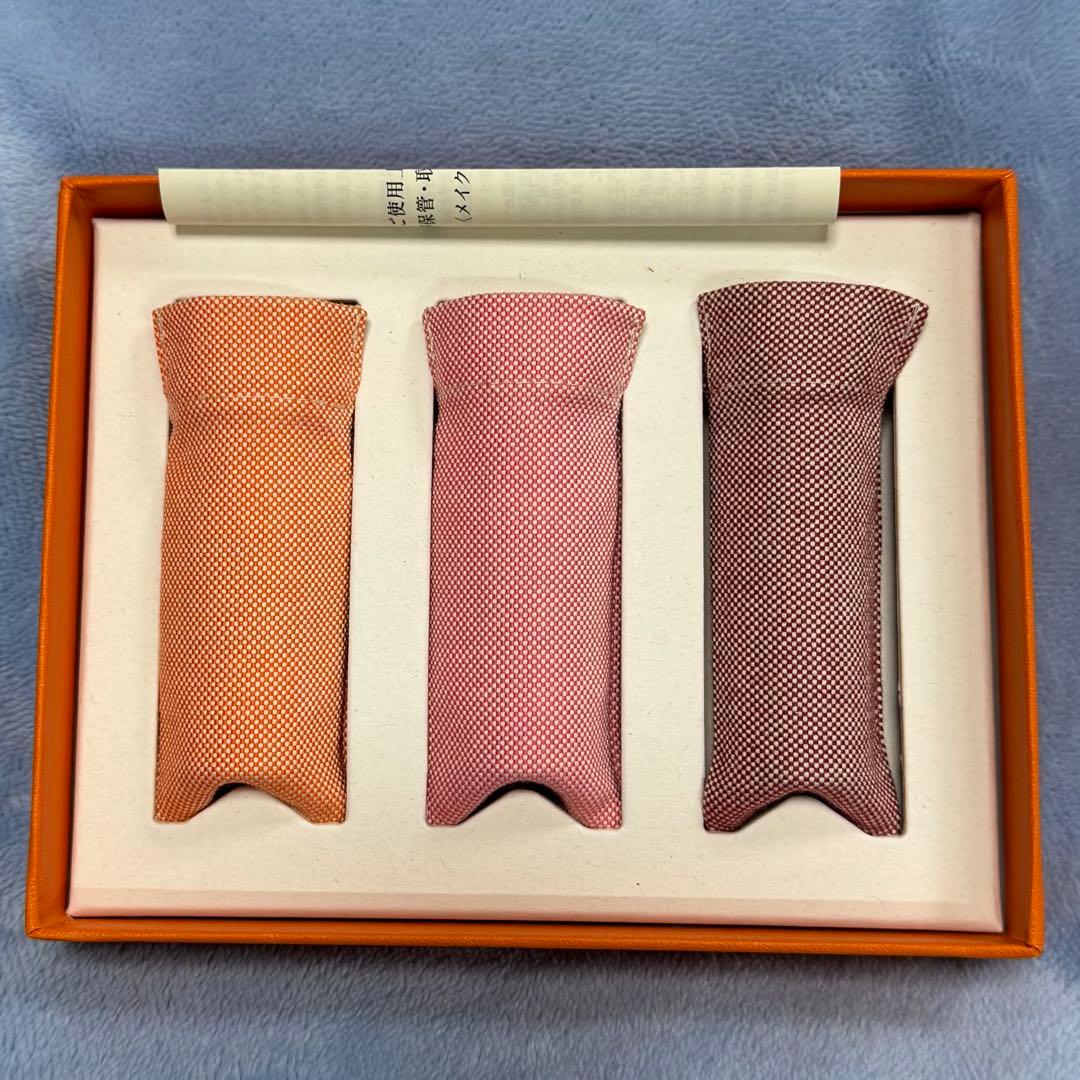 【新品】HERMES リップバーム ギフトボックス　3点セット　プレゼント