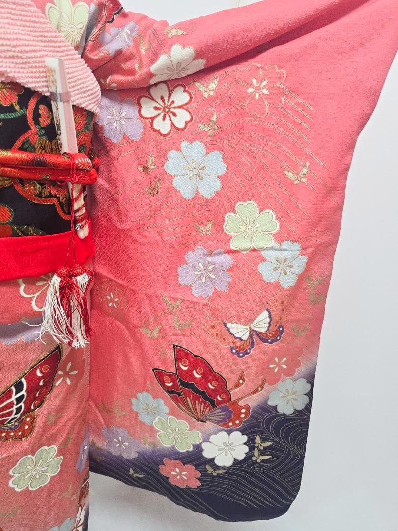 七五三　7歳　 着物　セット　女の子 c94